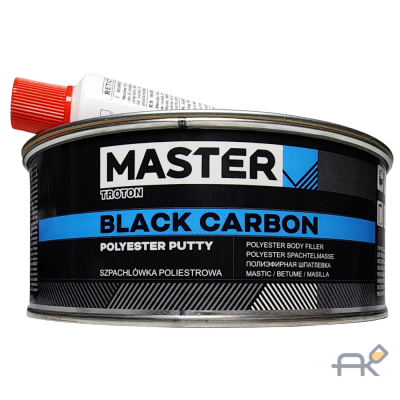 Шпатлёвка TROTON BLACK CARBON 0.5л